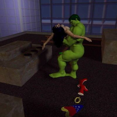 The Incredible Hulk Versus Wonder Woman - part 3