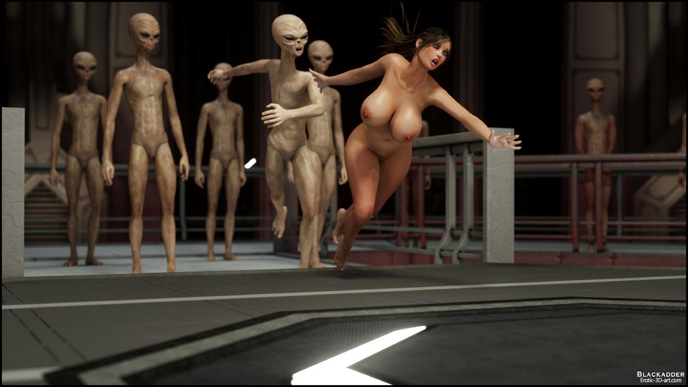 Erotic 3D Art – Alien Nightmare