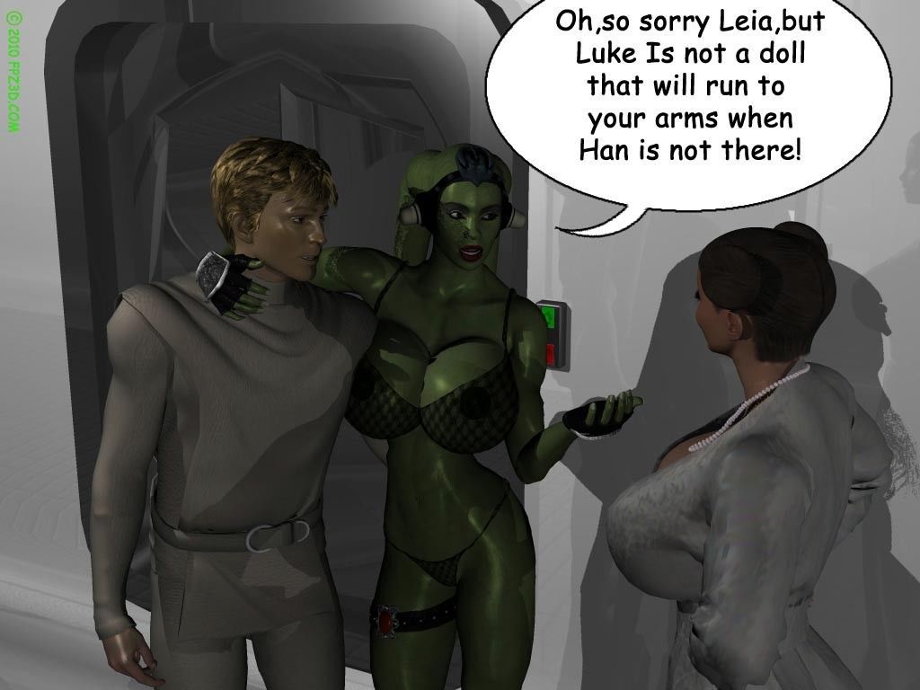 Leia gets beat down