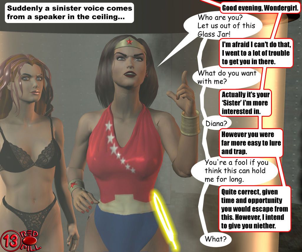 Wonderwoman enslavement comic