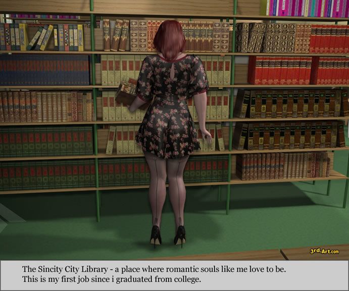 Lieblinge Modell Nadia bei die Bibliothek