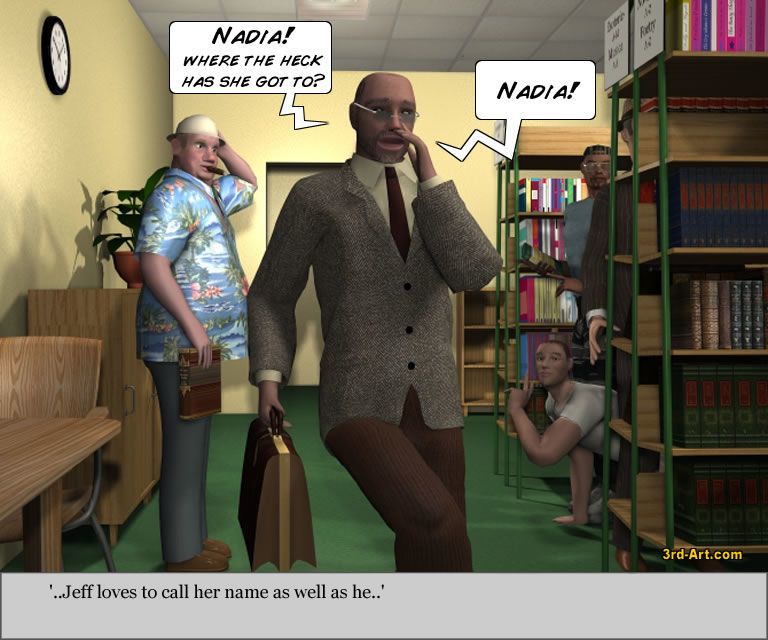 drogie model Nadia w w biblioteka - część 3