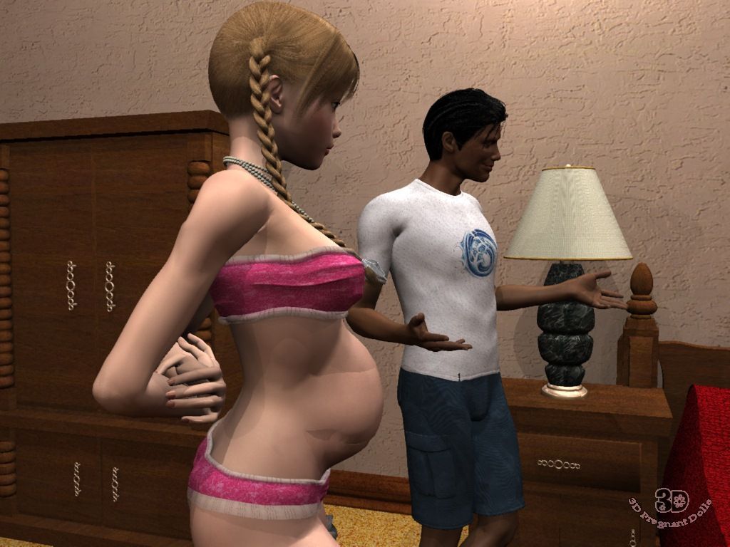 幸运 乞丐 是 他妈的 两个 怀孕的 青少年 在 卧室