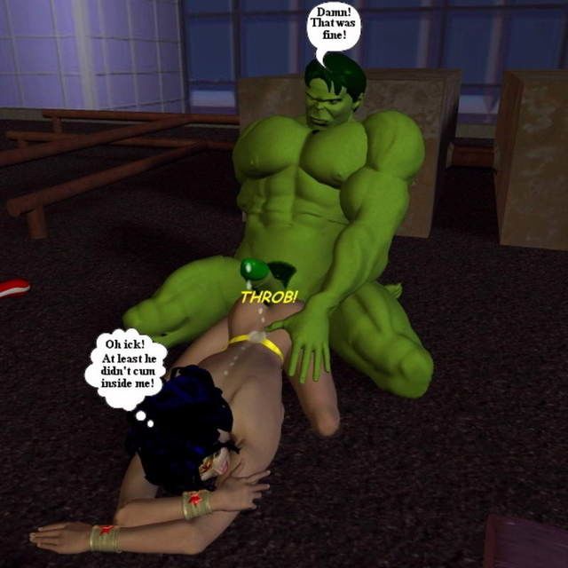 The Incredible Hulk Versus Wonder Woman - part 2