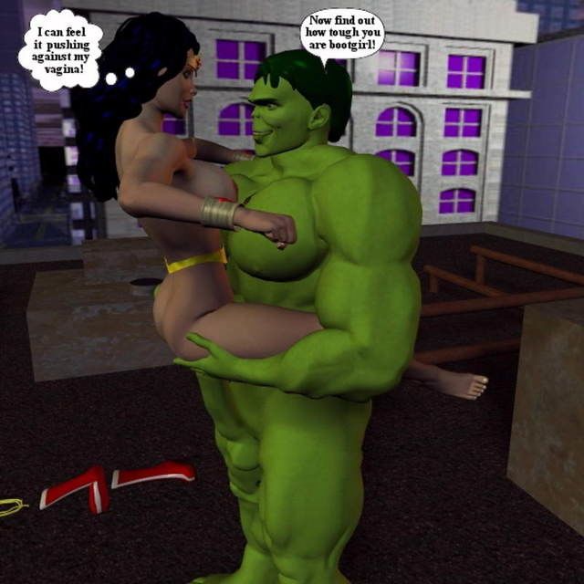 The Incredible Hulk Versus Wonder Woman - part 2