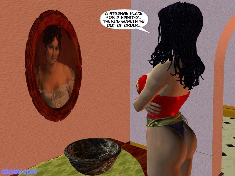 De Erotische avonturen van wonder Vrouw - De verliezen van maagdelijkheid
