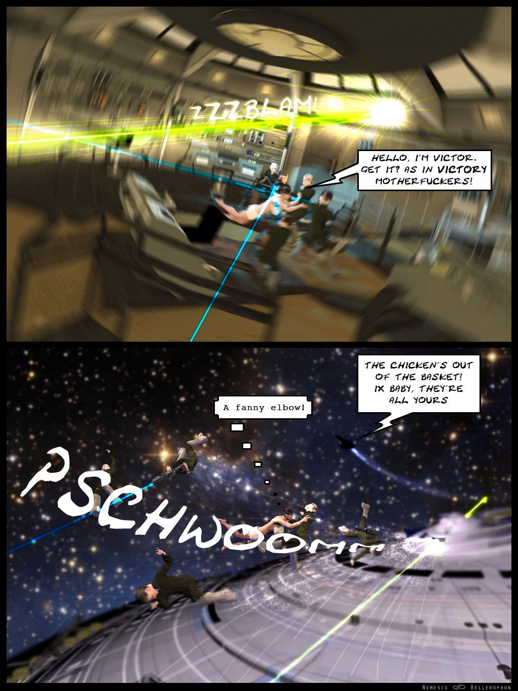 Project Bellerophon Comic 20: Project Nemesis - part 4