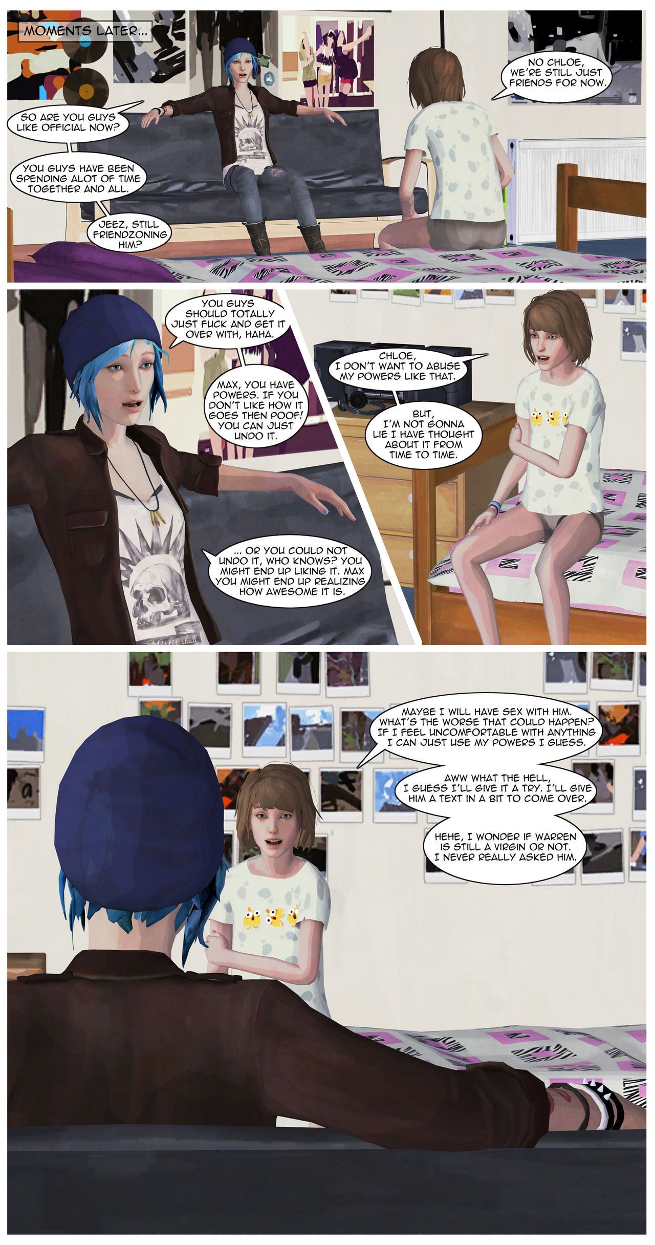 GrahamField Life is Strange comic by DV89