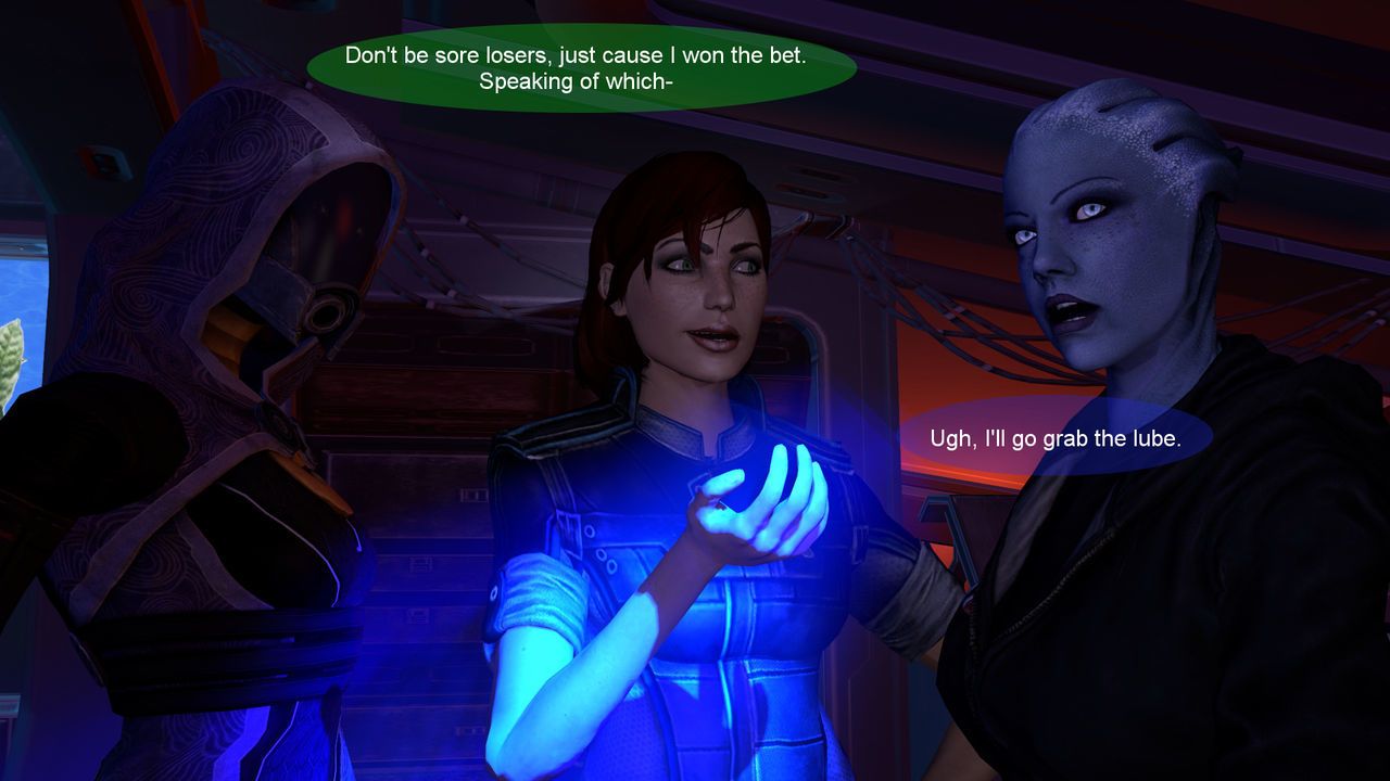 A Small Favor: Mass Effect Shrinking comic - part 3