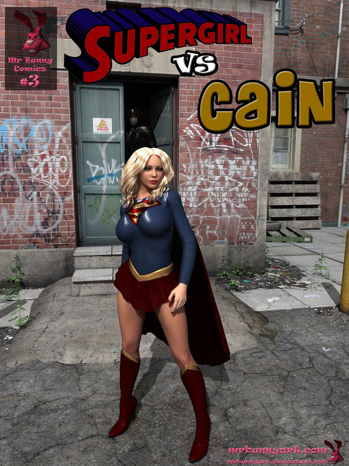 supergirl vs Caín