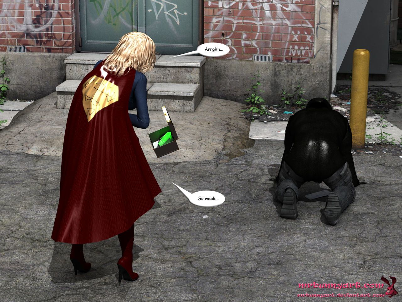 supergirl vs Kaïn - Onderdeel 2