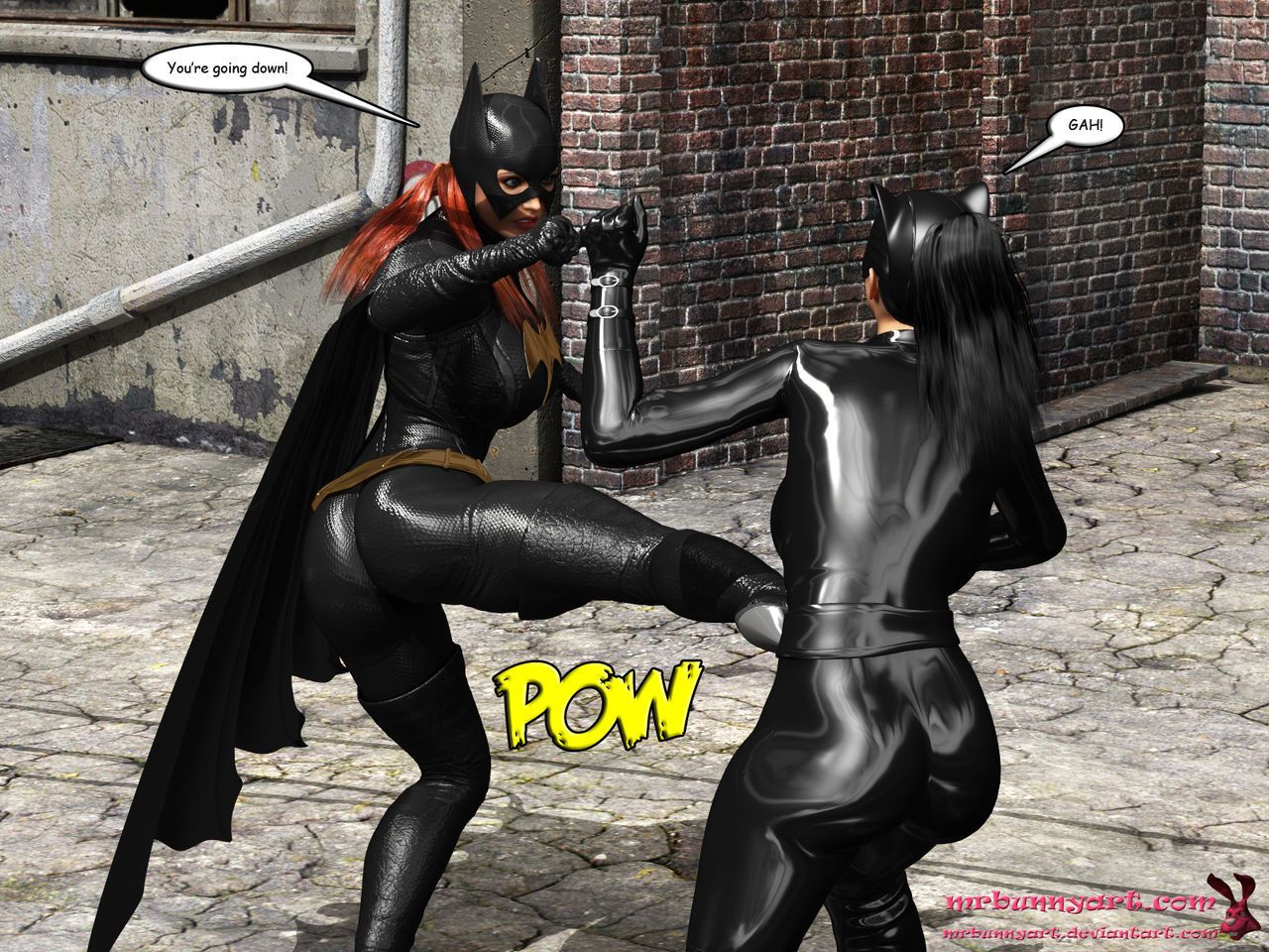 Batgirl vs Cain