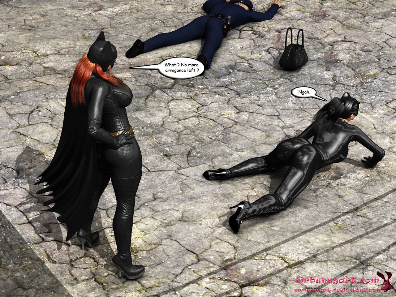 batgirl vs Caim