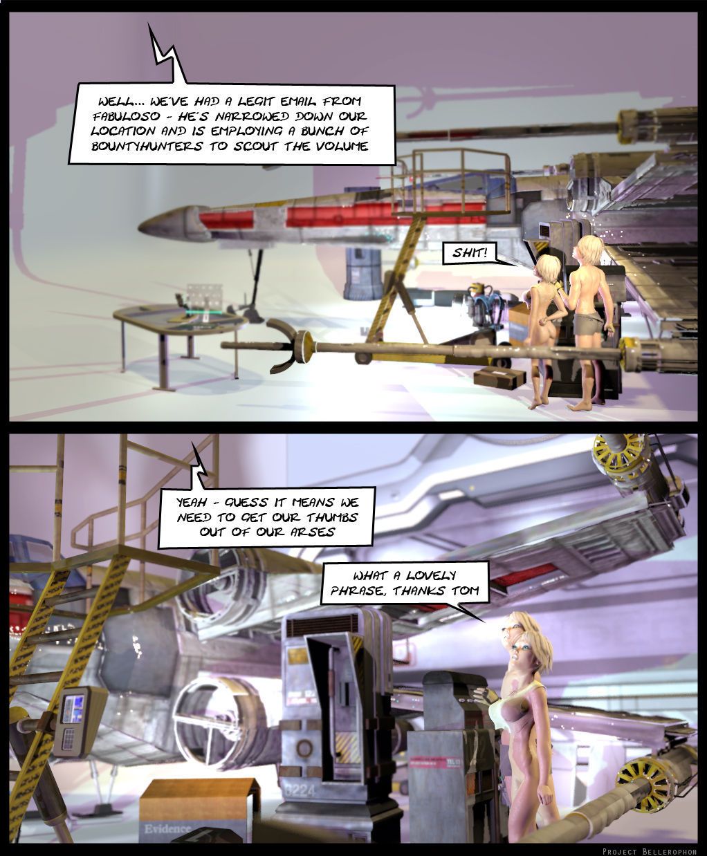 Project Bellerophon Comic 16: Bum Deal - part 3