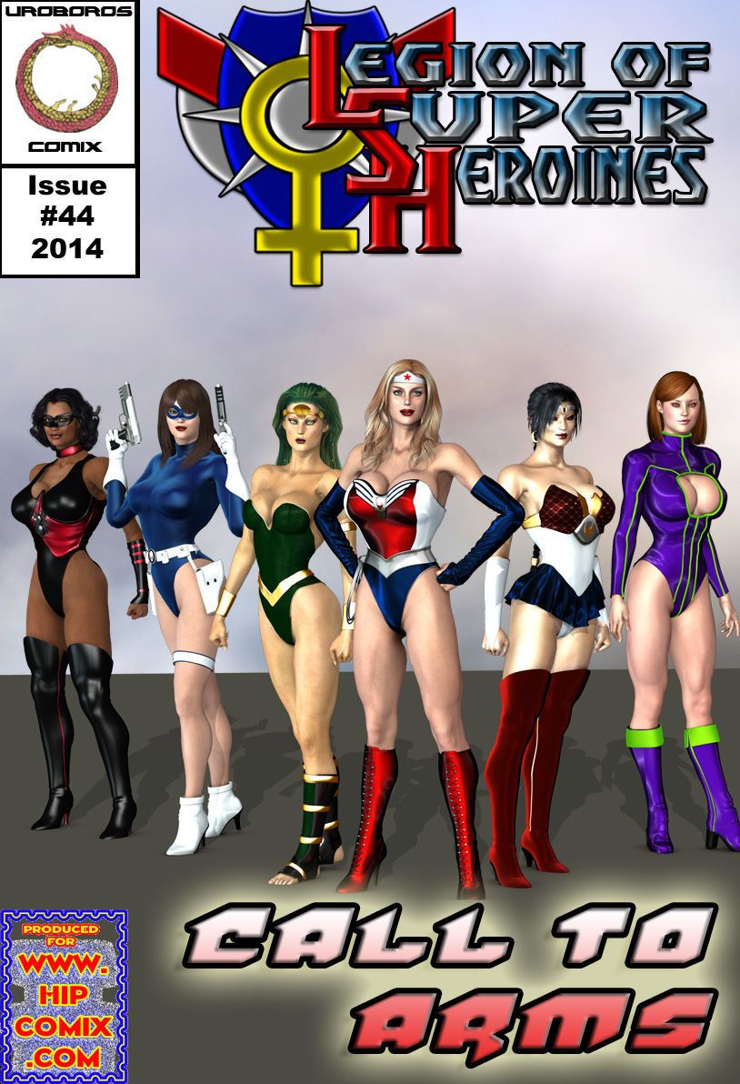 legion ของ superheroines 29 - 46 - ส่วนหนึ่ง 12