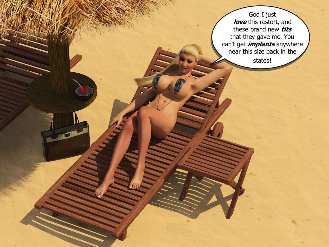 Strand Bikini Schlag bis Doll