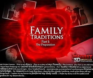 La familia traditions. Parte 1 incest3dchronicles