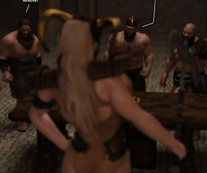 Amazons बनाम राक्षसों विद्रोह के के dwarfs
