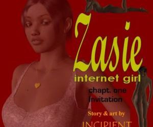 Zasie Интернет девушка ch. 1: приглашение