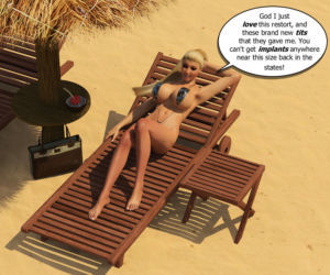 Strand bikini Schlag bis Doll