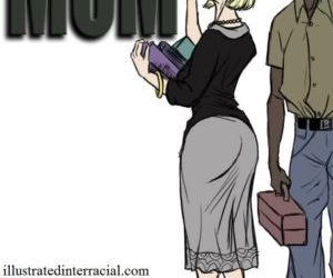 strips Moeder geïllustreerd interracialanaal