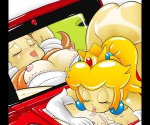 Comics Augmented Reality- Princess Peach adult comics