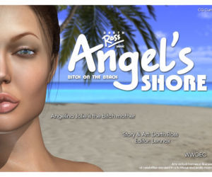 Comics Angelina Jolie- Angel’s Shore, blowjob  3d