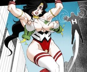 Comics Wonder Wife Boobs Crisis, anal , cumshot  forced