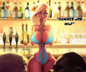Comics Bangin’ Buddies- Summer Job Milf, anal  interracical
