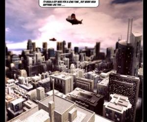 histórias em quadrinhos O branco Phoenix, 3d super-heróis