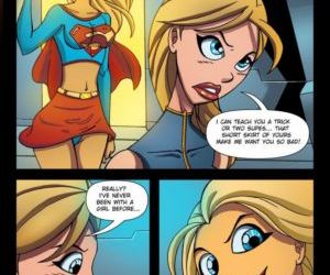 strips Supergirl, superman superhelden
