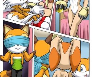 Comics Sonic Project XXX, threesome , furry  sonic-the-hedgehog