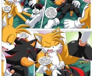 Comics Shadow And Tails, threesome  furry
