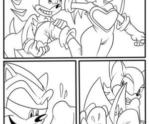 Comics Shadow And Rouge, furry , sonic the hedgehog  sonic-the-hedgehog