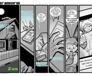 histórias em quadrinhos A raiva meia-noite Caudapeludos