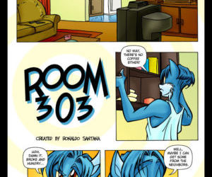 comics Chambre 303, fourrure la tricherie