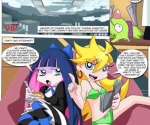 Comics Party And Stockings - Lets Do The.., threesome , palcomix  title:party and stockings - lets do the timeâ€¦