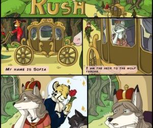 Comics Princess Rush, furry  jagon