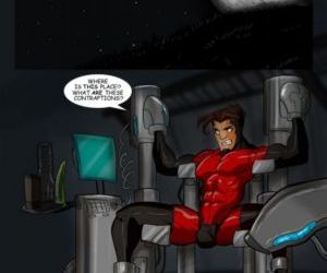 Comics Mars - The Return Of DR Steel-Claw, iceman blue  bondage