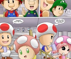 çizgi roman Mario proje 1 PART 2, üçlü , palcomix süper Mario