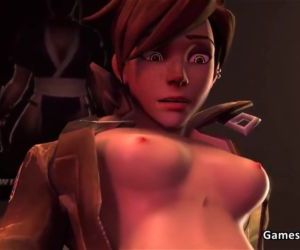 Overwatch Tracer Gets Fucked