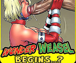 super eroina comix meraviglia weasel begins..?