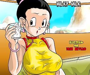 มังกร ลูกบอล ซี milky ดื่มนม