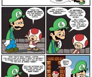 Super Mario es chupa a ser weegie