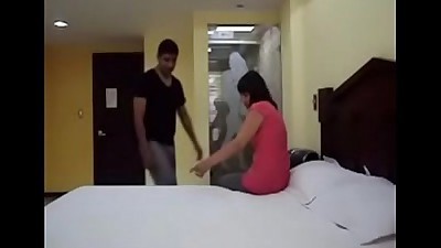 Mature milf fucked by young lover..