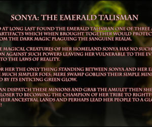 3dzen Sonya emerald Talisman
