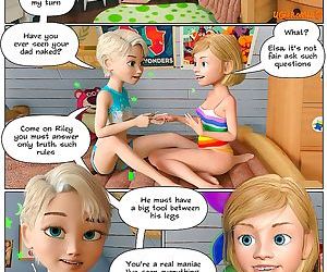 Dentro de riley 4 Lección para Elsa