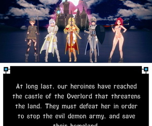 Les héroïnes vs overlord koikatsu