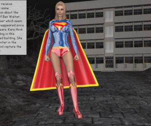 De retour pour l' passé mettant en vedette supergirl