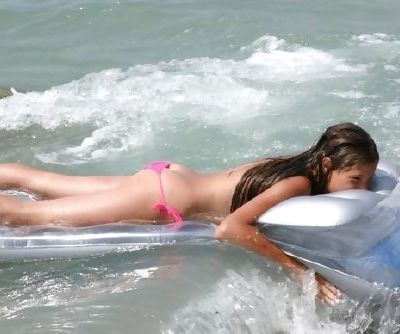 Bikini plaża nastolatek z Słodkie mało zad